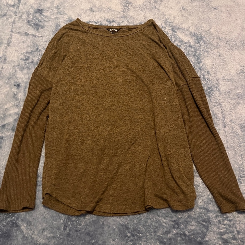 Buffalo David Bitton Olive Sweater
